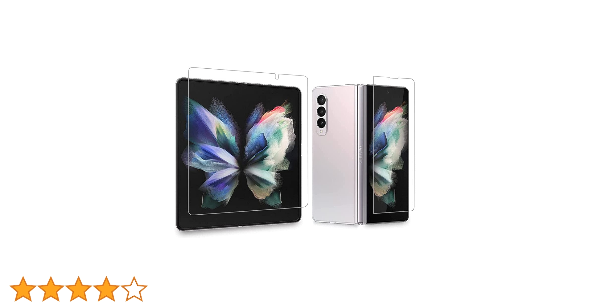 Amazon | AnnTec Galaxy Z Fold3 フィルム 日本製素材旭硝子製